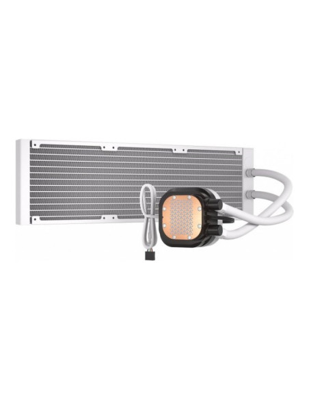 Corsair Nautilus 360 RS LCD Blanca 360mm Refrigeración Líquida PC