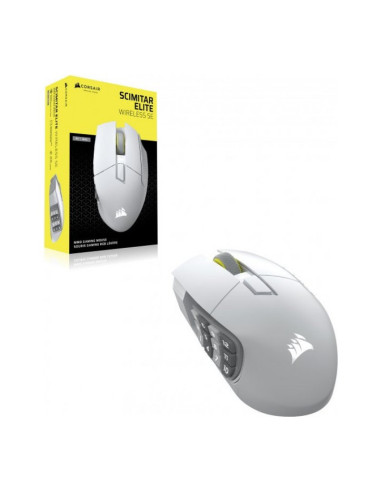Corsair Scimitar Elite Wireless SE Blanco