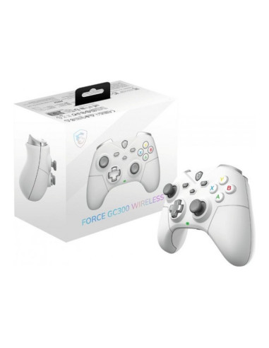 MSI Forge GC300 Blanco Gamepad Gaming
