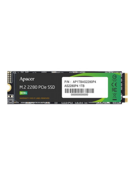 SSD Apacer AS2280P4 1TB PCIe 3.0 M.2