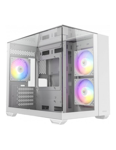 Antec CX600M Trio aRGB Blanca Micro-ATX Caja para PC