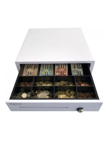 Approx appCASH01WH Cajón Portamonedas