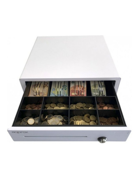 Approx appCASH01WH Cajón Portamonedas