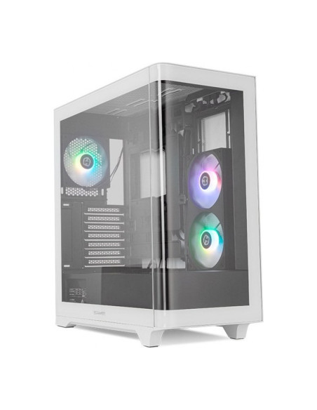 NOX Hummer Ether Blanca y Negra ATX Caja para PC