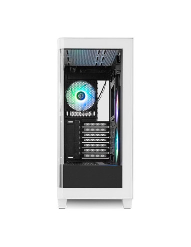 NOX Hummer Ether Blanca y Negra ATX Caja para PC