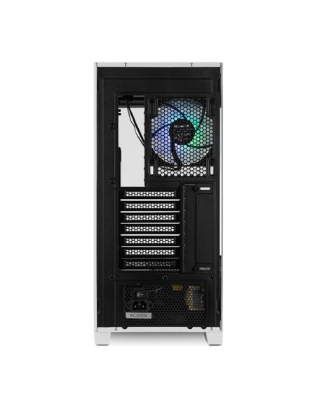 NOX Hummer Ether Blanca y Negra ATX Caja para PC
