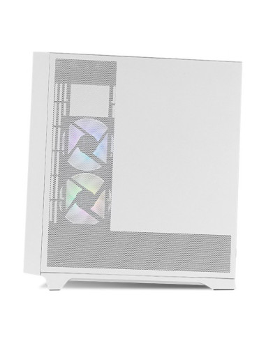 NOX Hummer Ether Blanca y Negra ATX Caja para PC