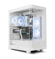 NOX Hummer Ether Blanca ATX Caja para PC