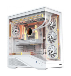 Abysm Arian Frame A400 Blanca ATX Caja para PC