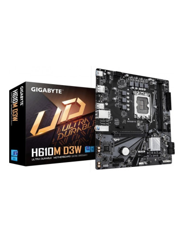 Gigabyte H610M D3W Socket 1700 Micro-ATX