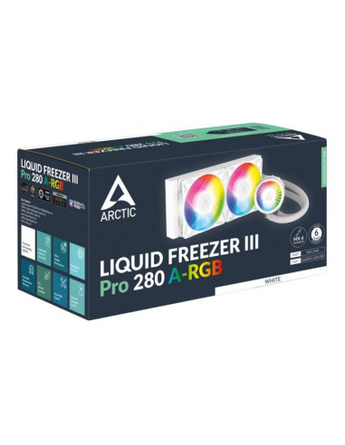 Arctic Liquid Freezer III Pro 280 Blanca 280mm Refrigeración Líquida PC