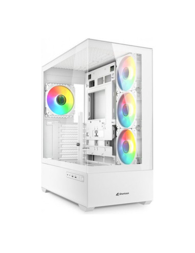 Sharkoon AK6 RGB Blanca ATX Caja para PC