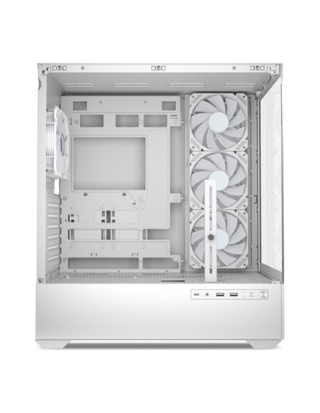 Sharkoon AK6 RGB Blanca ATX Caja para PC