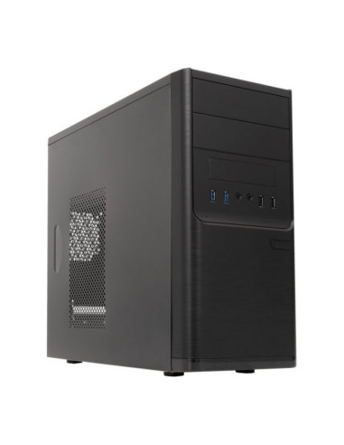 UNYKAch Dark Shadow con fuente 500W Micro-ATX Caja para PC