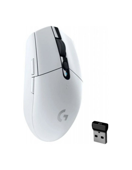 Logitech G305 Lightspeed Blanco Ratón Gaming Inalámbrico