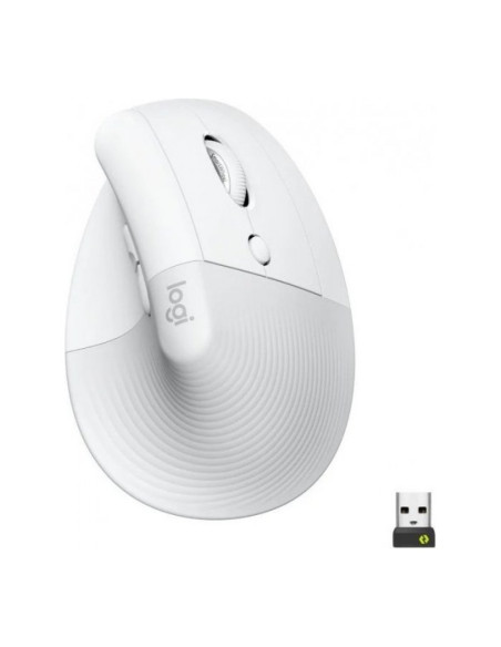 Logitech Lift Blanco Ratón Vertical