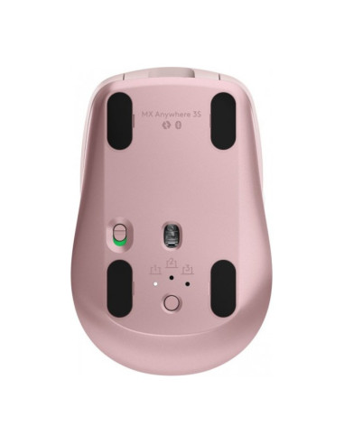 Logitech MX Anywhere 3S Rosa Ratón Inalámbrico