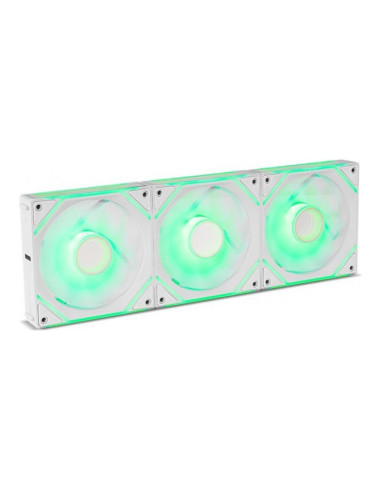 NOX Hummer Pro Link Mangético Blanco 120mm pack de 3 ventiladores PC