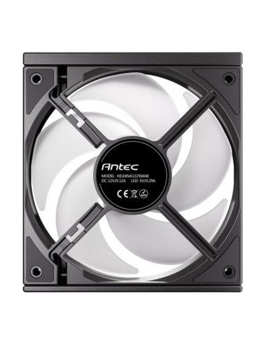 Antec Connect 120 Reverse aRGB 120mm Pack de 3 ventiladores PC