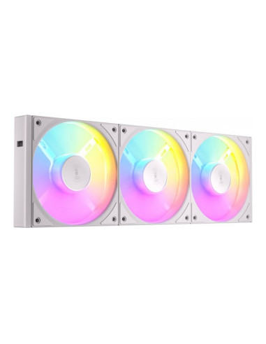 Antec Connect 120 Reverse aRGB Blanco 120mm Pack de 3 ventiladores PC