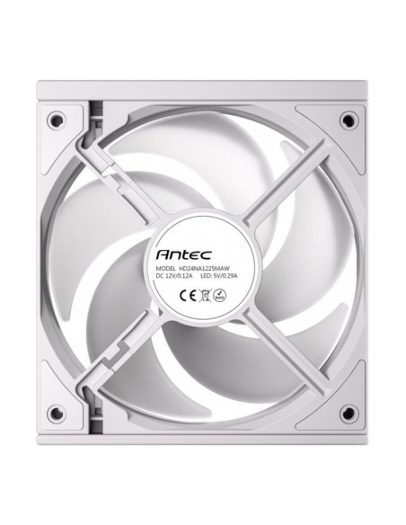 Antec Connect 120 Reverse aRGB Blanco 120mm Pack de 3 ventiladores PC