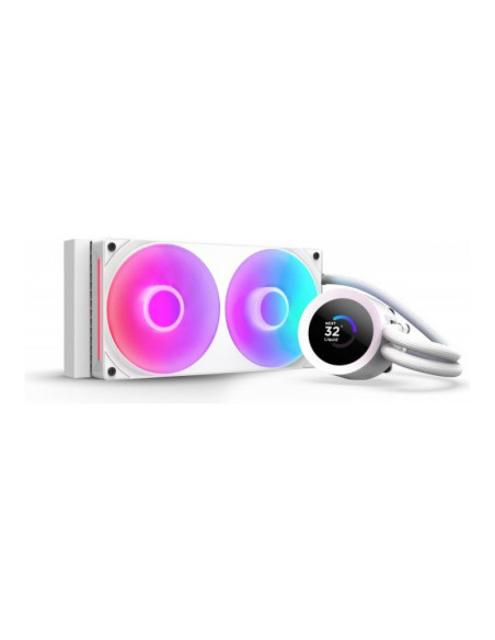 NZXT Kraken Plus 240 RGB Blanca 240mm Refrigeración líquida PC