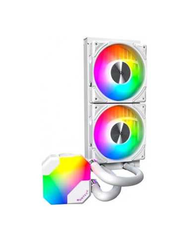 Montech HyperFlow Silent 240 aRGB Blanca 240mm Refrigeración líquida PC