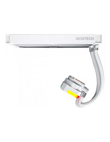 Montech HyperFlow Silent 240 aRGB Blanca 240mm Refrigeración líquida PC
