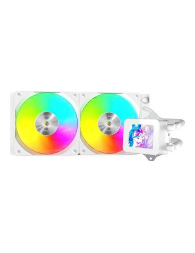 Mars Gaming ML-VISION240 Blanca 240mm Refrigeración líquida PC