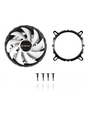 UNYKAch Jotun DF 120 Blanco Disipador CPU