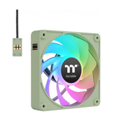 Thermaltake CT120 EX Reverse aRGB Matcha Green 120mm Pack de 3 ventiladores PC