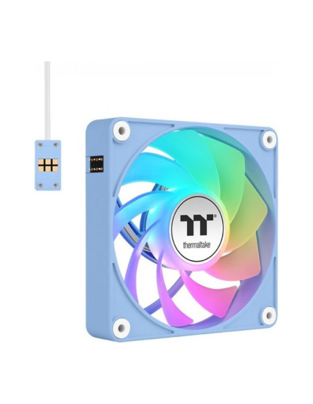 Thermaltake CT120 EX Reverse aRGB Hydrangea Blue 120mm Pack de 3 ventiladores PC
