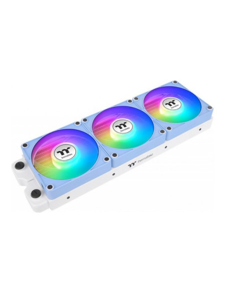 Thermaltake CT120 EX Reverse aRGB Hydrangea Blue 120mm Pack de 3 ventiladores PC