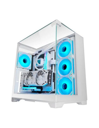 Mars Gaming MC-VISION Blanca ATX Caja para PC