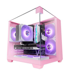 Mars Gaming MC-VISIONM Rosa Caja Micro-ATX
