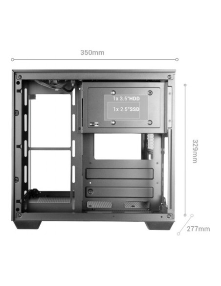 Mars Gaming MC-VISIONM Blanca Caja Micro-ATX