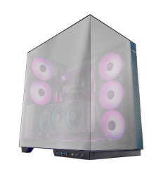 Mars Gaming MC-3GFPRO Cristal Cromado Caja ATX