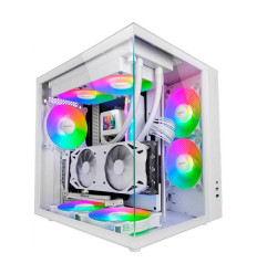 Mars Gaming MCV-ONE Blanca ATX Caja para PC