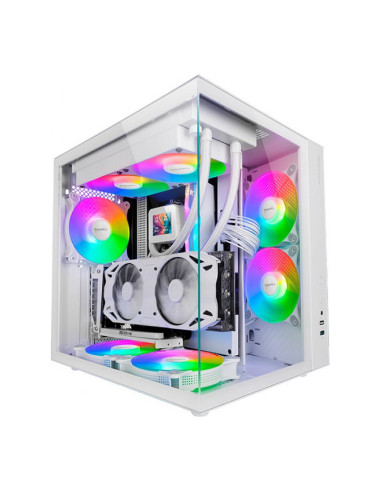 Mars Gaming MCV-ONE Blanca ATX Caja para PC