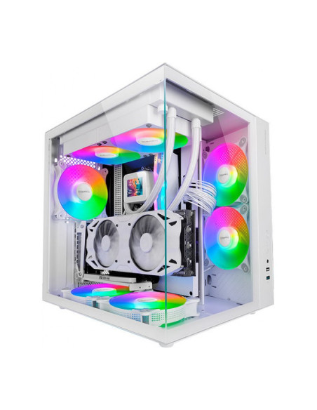 Mars Gaming MCV-ONE Blanca ATX Caja para PC