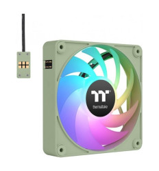Thermaltake CT120 EX aRGB Matcha Green 120mm Pack de 3 ventiladores PC