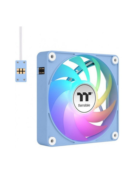 Thermaltake CT120 EX aRGB Hydrangea Blue 120mm Pack de 3 ventiladores PC