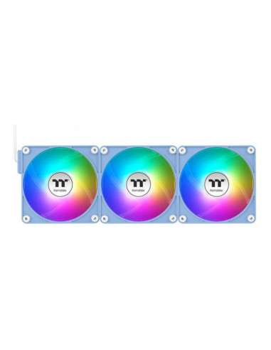 Thermaltake CT120 EX aRGB Hydrangea Blue 120mm Pack de 3 ventiladores PC