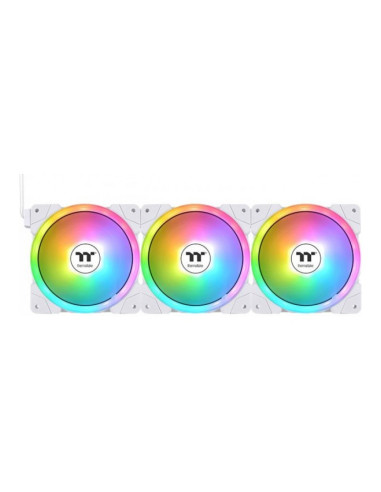 Thermaltake Swafan EX14 Blanco 140mm Pack de 3 ventiladores PC