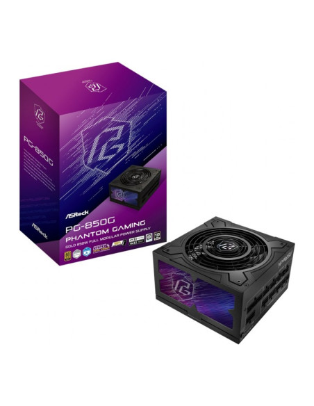 ASRock PG-850G ATX 3.1 (PCIe 5.1) Fuente de alimentación 850W