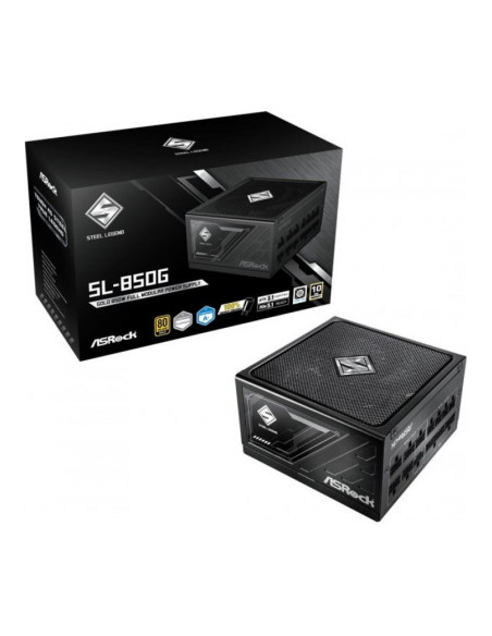 ASRock SL-850G ATX 3.1 (PCIe 5.1) Fuente de alimentación 850W