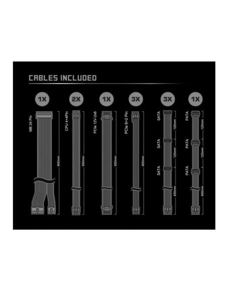 ASRock SL-850G ATX 3.1 (PCIe 5.1) Fuente de alimentación 850W
