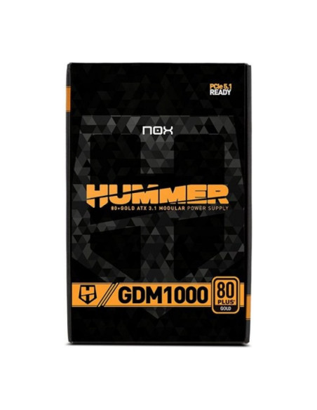 NOX Hummer GDM1000 ATX 3.1 (PCIe 5.1) Fuente de alimentacion 1000W