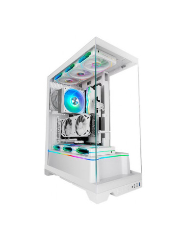 Mars Gamign MC-Prisma Blanca ATX Caja para PC
