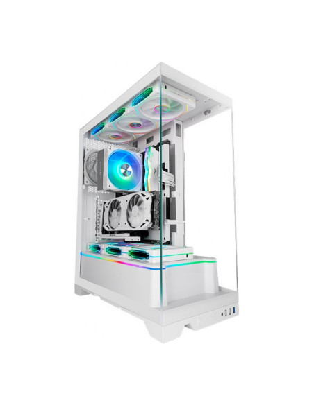 Mars Gamign MC-Prisma Blanca ATX Caja para PC